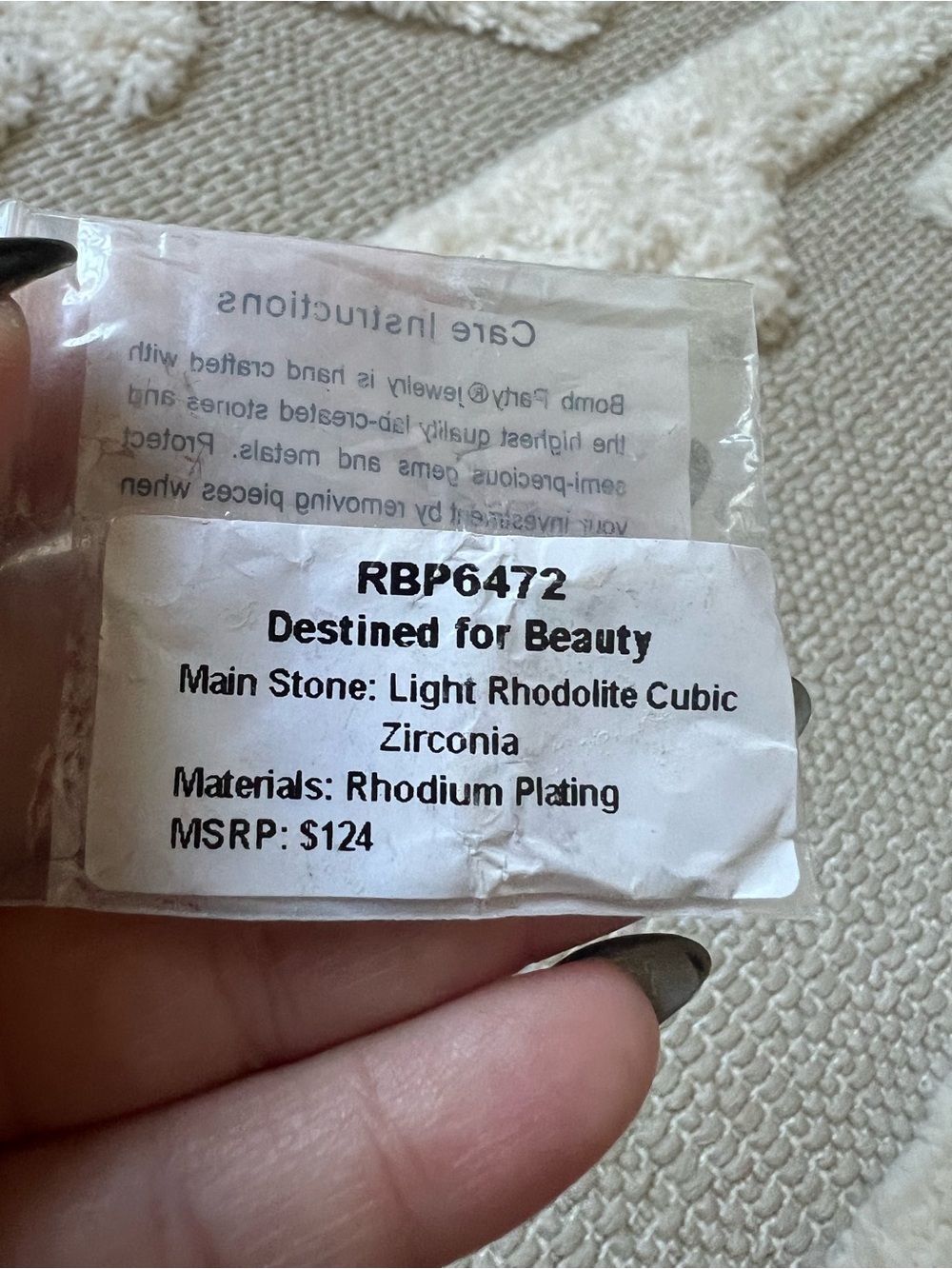 Bomb party rbp6472 destined for beauty size 9 new!! - Picture 3 of 3